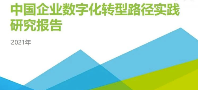 中国数字化转型路径实践研究报告
